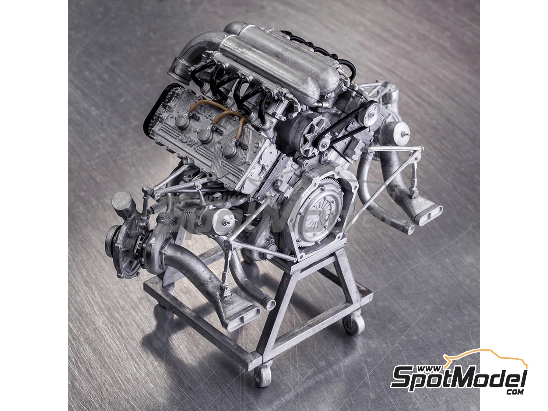 Model Factory Hiro KE013: Engine 1/12 scale - Lotus Renault